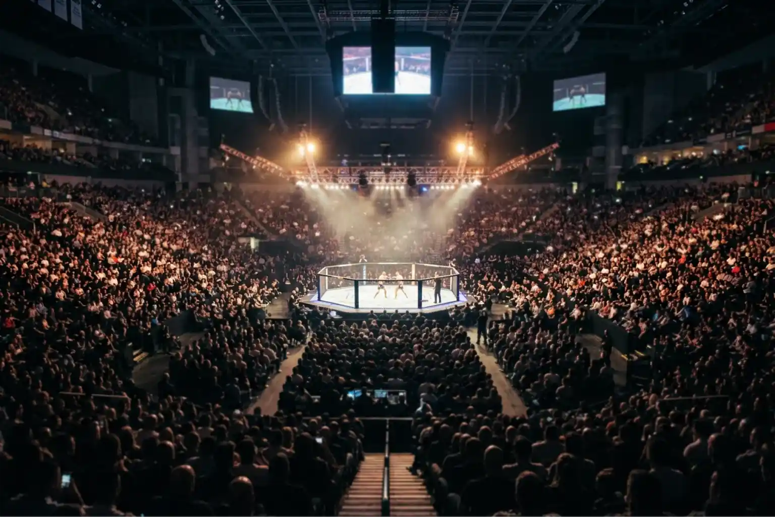 Täysi UFC-areena tapahtumailtana